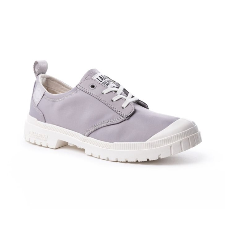 Chaussures Richelieu Palladium Pampa Sp20 LO WP+ Homme Violette Clair | FR MOR295X